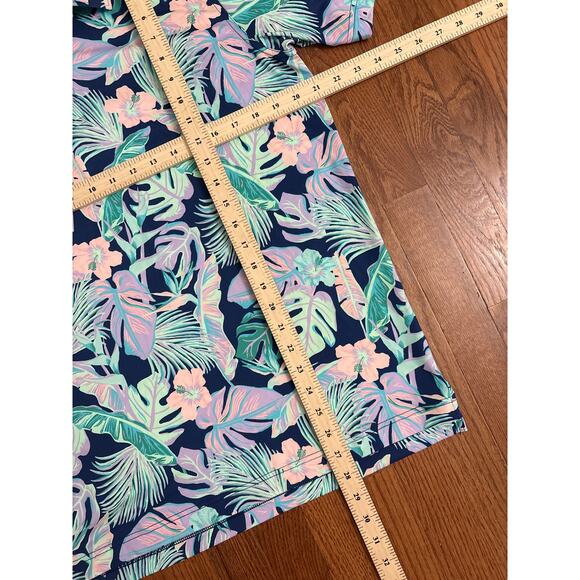 Chubbies "The Night Fauna" Performance Polo Tropical Men's Shirt- Size Medium - Picture 5 of 5